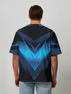 Мужская футболка оверсайз / Абстракция