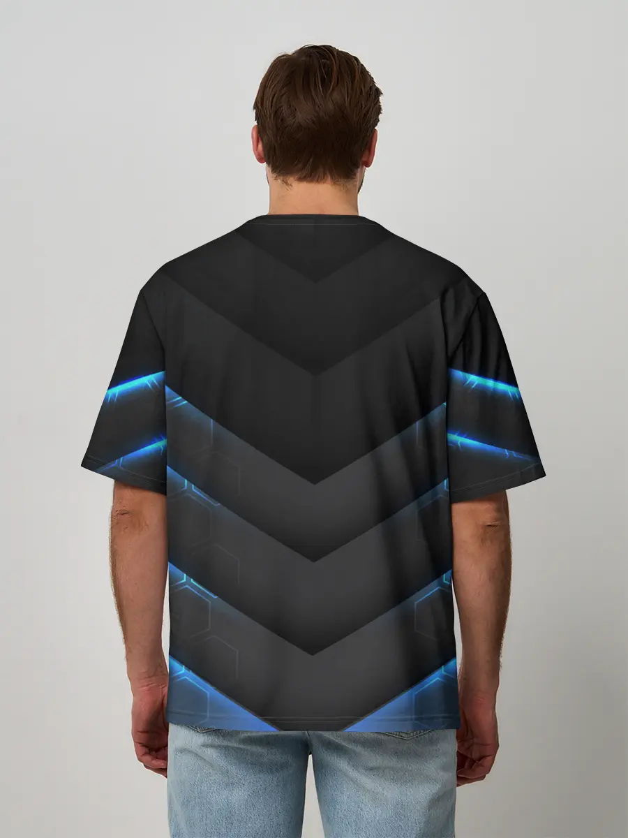 Мужская футболка оверсайз / MERCEDES-AMG | МЕРСЕДЕС