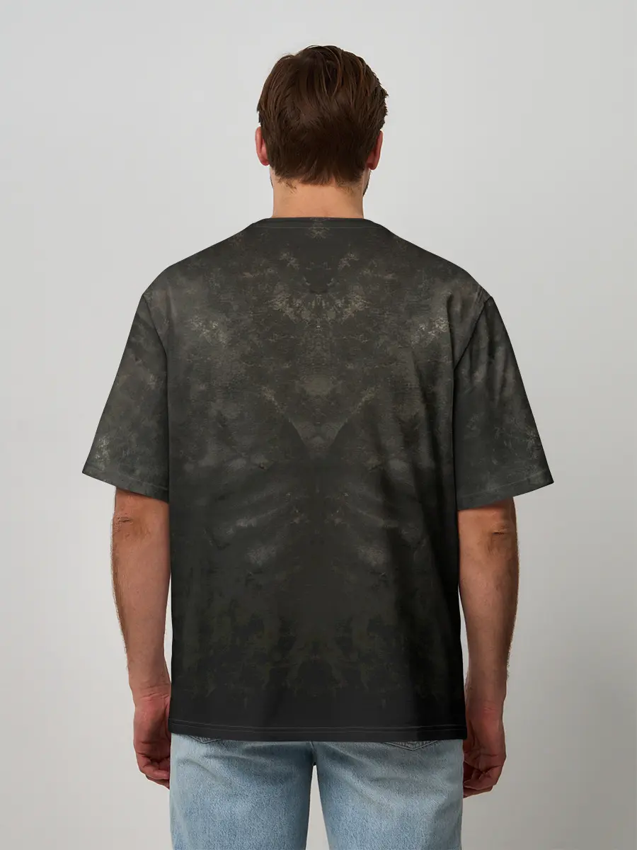 Мужская футболка оверсайз / Косуха терминатора