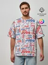 Мужская футболка оверсайз / Judo