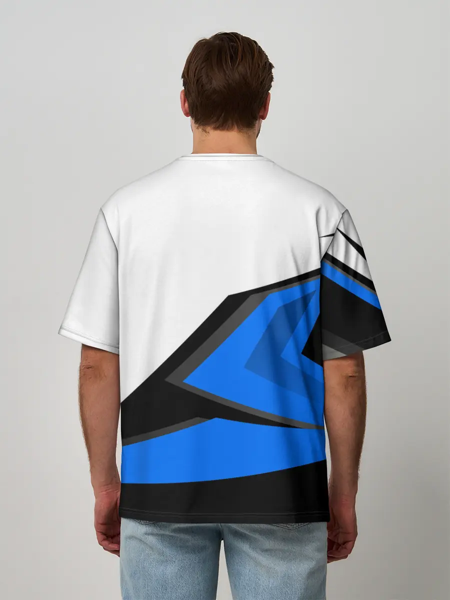 Мужская футболка оверсайз / Ведьмак 3: Дикая Охота