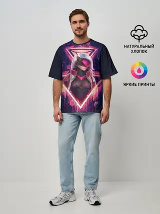 Мужская футболка оверсайз / Project | Katarina