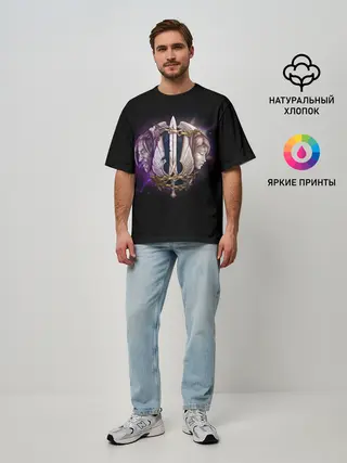 Мужская футболка оверсайз / Лига легенд