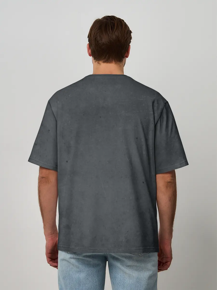 Мужская футболка оверсайз / 5FDP est.2005