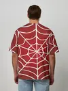 Мужская футболка оверсайз / Паутина