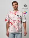 Мужская футболка оверсайз / TOYOTA / ТОЙОТА