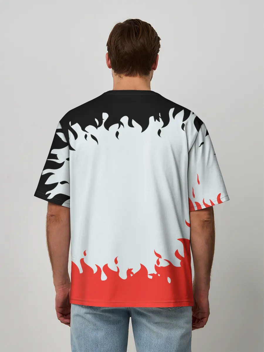 Мужская футболка оверсайз / LIL PUMP | ЛИЛ ПАМП