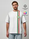 Мужская футболка оверсайз / Чеченская республика