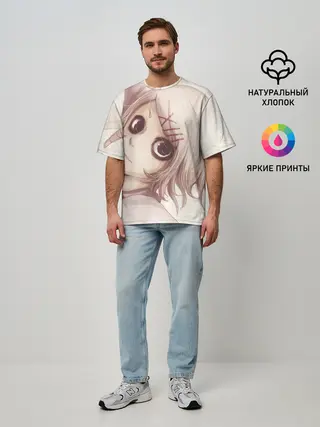 Мужская футболка оверсайз / Tokyo Ghoul