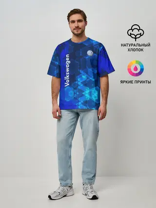Мужская футболка оверсайз / Volkswagen