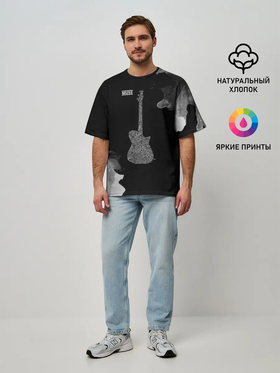 Мужская футболка оверсайз / Muse