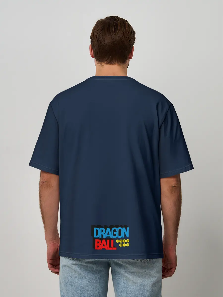 Мужская футболка оверсайз / Dragon Ball Z Art