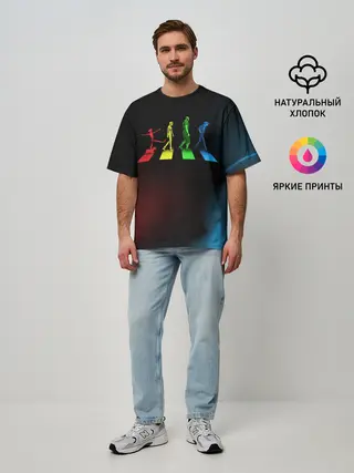 Мужская футболка оверсайз / Cowboy Bebop | Gog