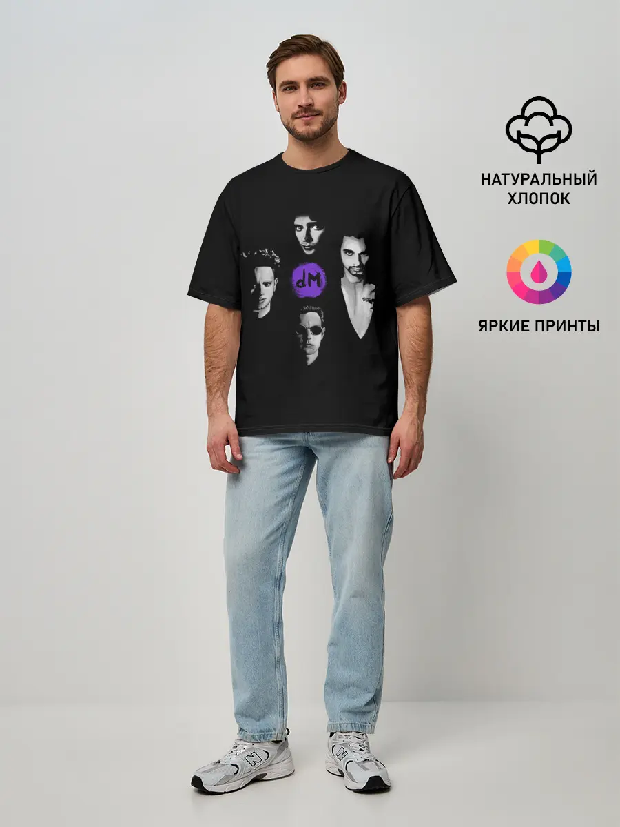 Мужская футболка оверсайз / Depeche mode band