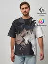 Мужская футболка оверсайз / Black Asta