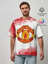 Мужская футболка оверсайз / MANCHESTER UNITED