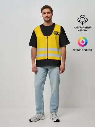 Мужская футболка оверсайз / ПРЕССА. Специальный корреспондент.