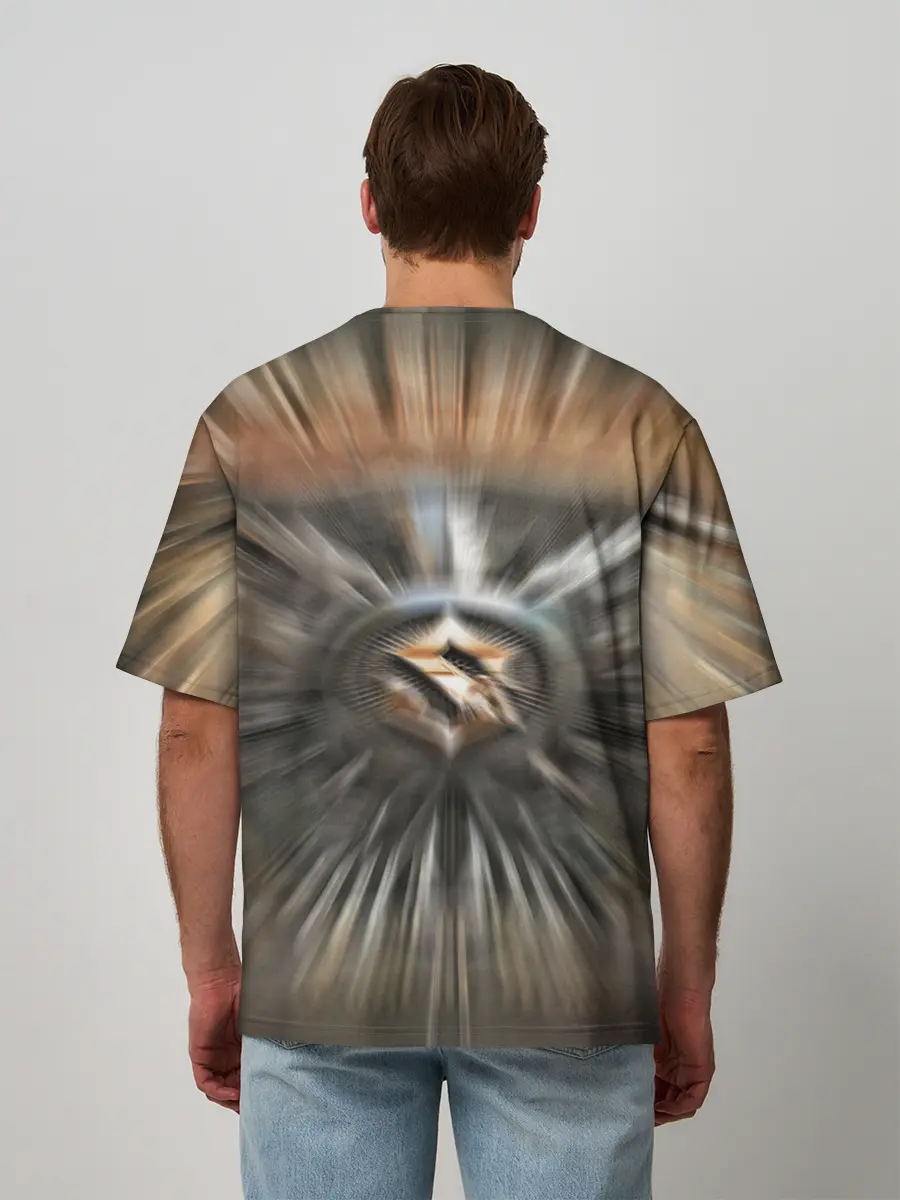 Мужская футболка оверсайз / SABATON