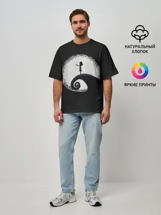 Мужская футболка оверсайз / Little Nightmares 2