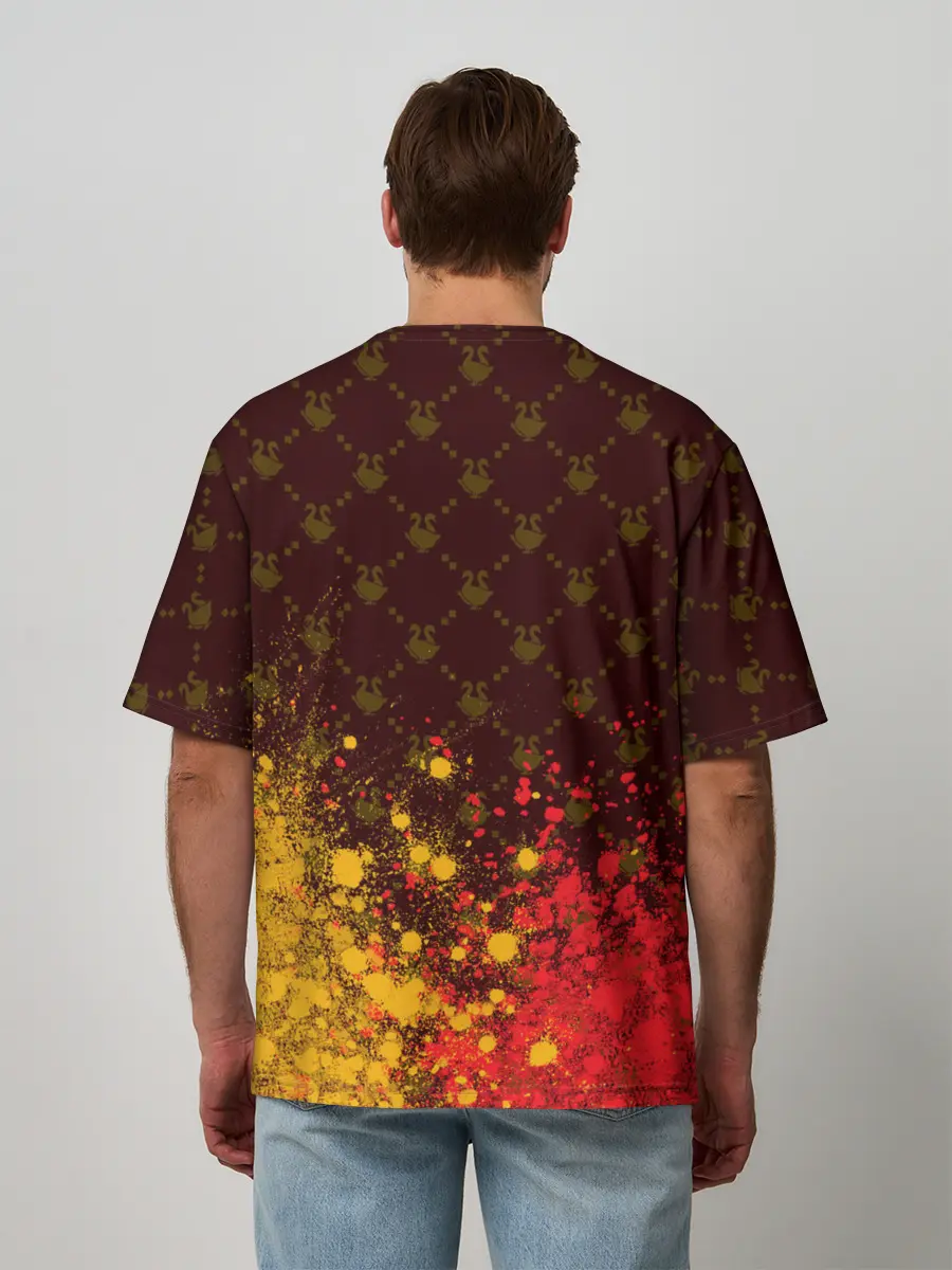 Мужская футболка оверсайз / GUSSI / ГУСИ