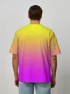 Мужская футболка оверсайз / Яркий рассвет