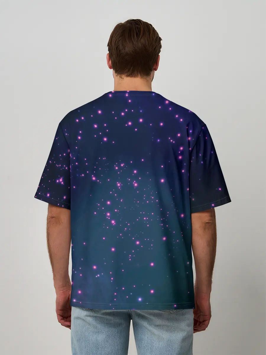 Мужская футболка оверсайз / Стрелец