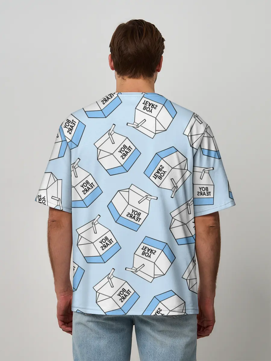 Мужская футболка оверсайз / СЛЕЗЫ МАЛЬЧИКОВ