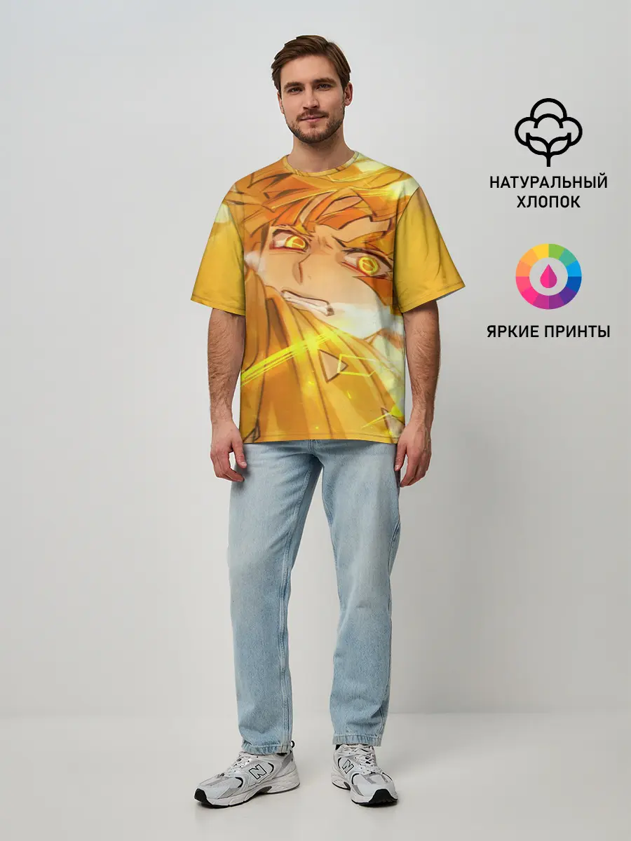 Мужская футболка оверсайз / ЗЕНИЦУ АГАЦУМА