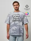Мужская футболка оверсайз / GTA SA