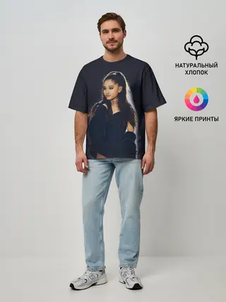Мужская футболка оверсайз / Ariana Grande