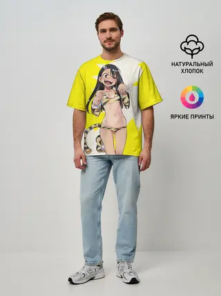 Мужская футболка оверсайз / Nagatoro