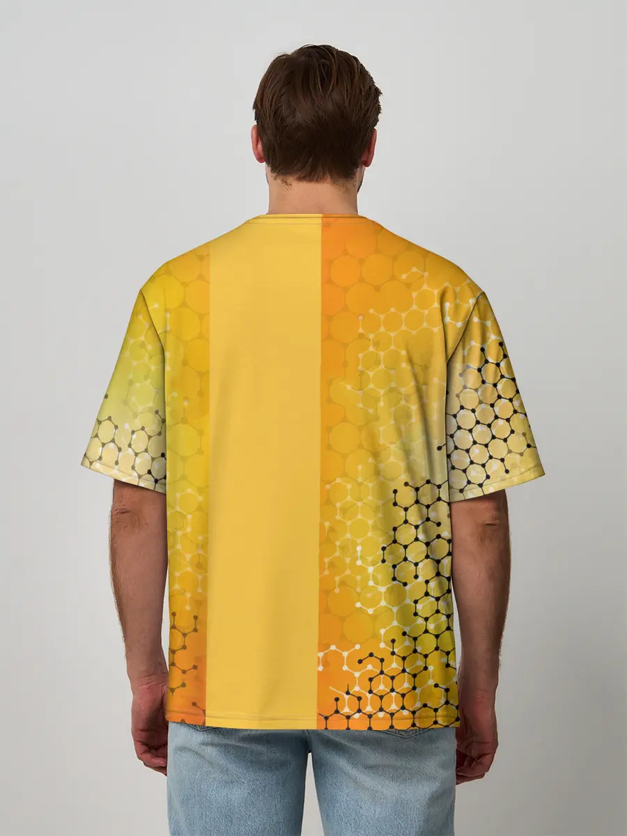 Мужская футболка оверсайз / Pikachu