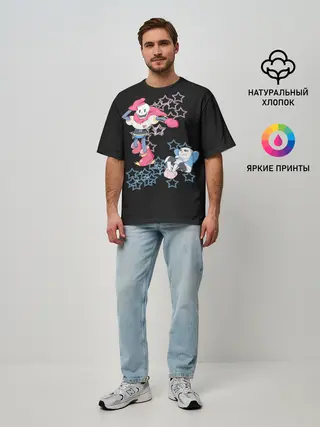 Мужская футболка оверсайз / Undertale