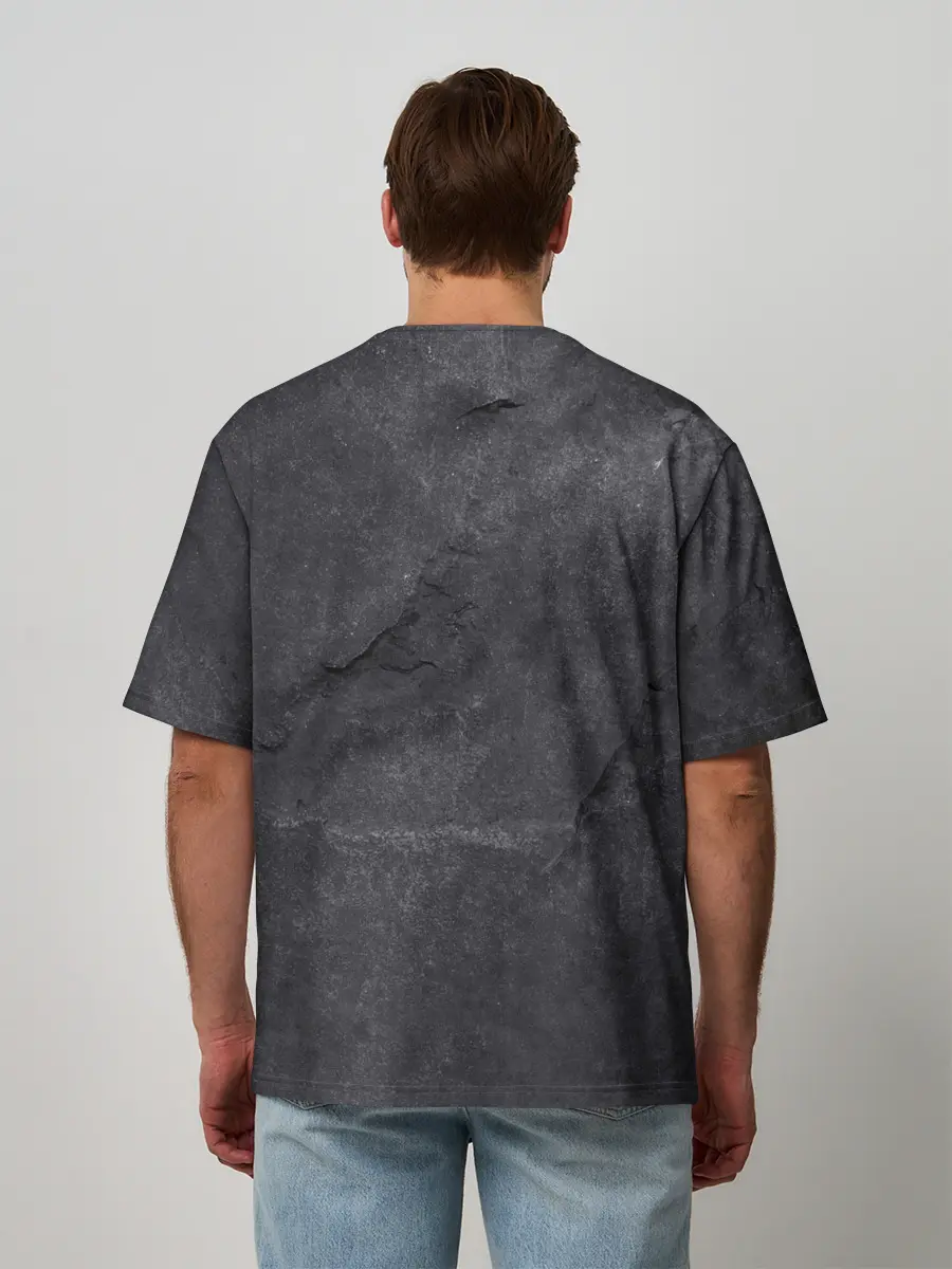 Мужская футболка оверсайз / THE WITCHER КАМЕНЬ