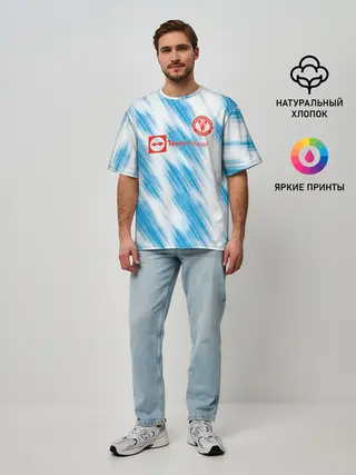 Мужская футболка оверсайз / Гостевая Сезон 21-22 | Ronaldo