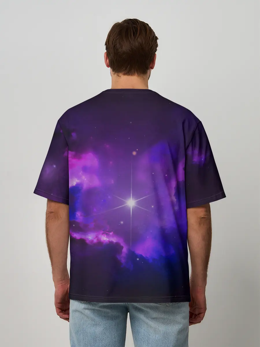 Мужская футболка оверсайз / Стрелец / Sagittarius