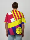 Мужская футболка оверсайз / BARCELONA
