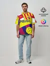 Мужская футболка оверсайз / BARCELONA