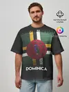 Мужская футболка оверсайз / DOMINICA