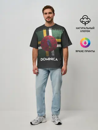 Мужская футболка оверсайз / DOMINICA