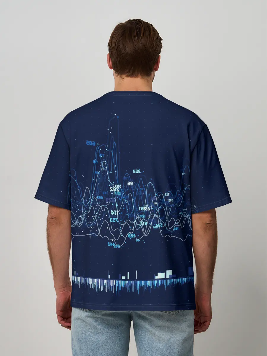 Мужская футболка оверсайз / Linkin Park music collection