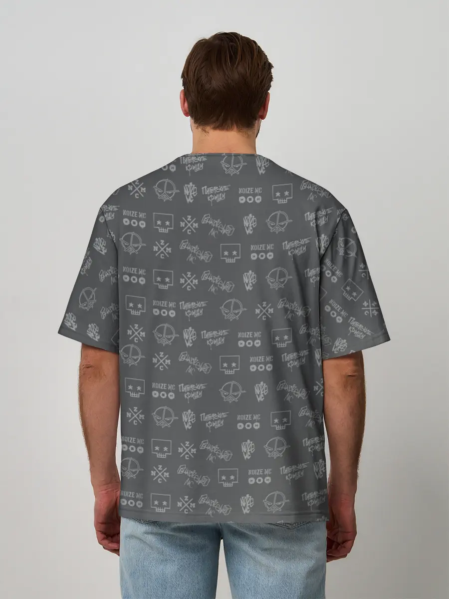 Мужская футболка оверсайз / Noize MC