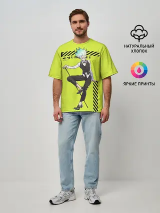 Мужская футболка оверсайз / Доктор Стоун