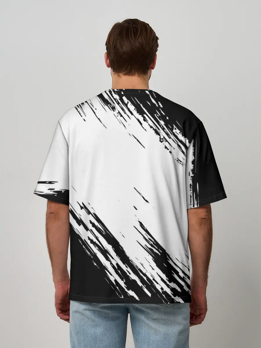 Мужская футболка оверсайз / JUVENTUS / ЮВЕНТУС