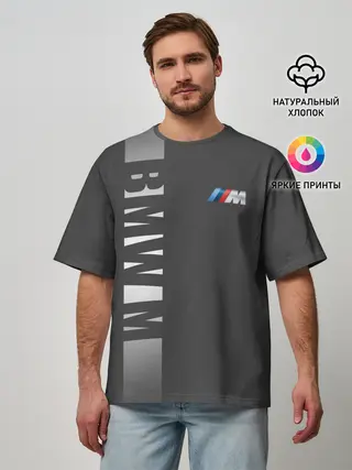 Мужская футболка оверсайз / BMW 2018 M Sport