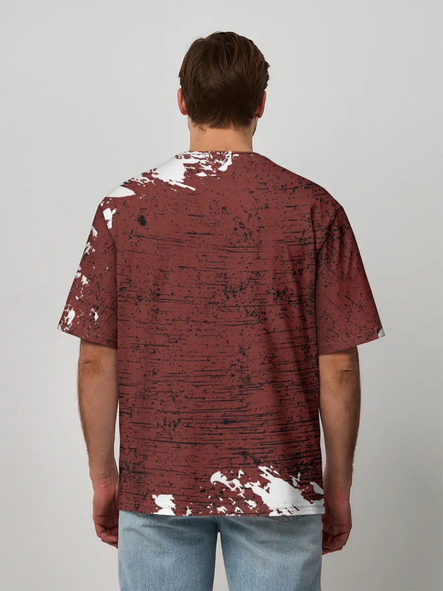 Мужская футболка оверсайз / Слипкнот Гранж | Slipknot Rock Goat