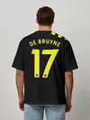 Мужская футболка оверсайз / De Bruyne away 19-20