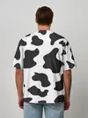 Мужская футболка оверсайз / COW PRINT