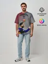 Мужская футболка оверсайз / Messi