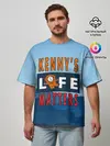 Мужская футболка оверсайз / Kennys LIFE matters
